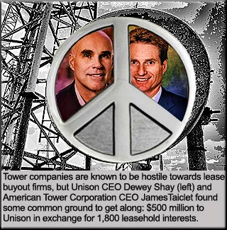 American Tower purchases competitors' leases
